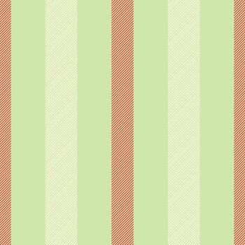 Seamless striped pattern with pastel green and red verticals. Suitable for textile design, backgrounds, or a versatile digital backdrop. vector