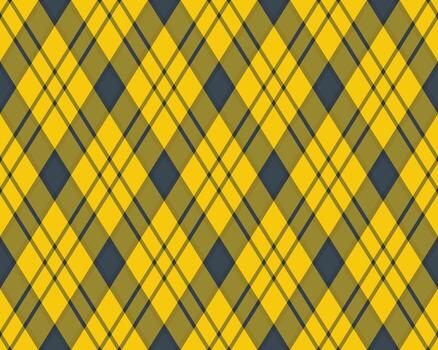 Vibrant yellow and dark grey plaid pattern. Perfect for backgrounds, textile designs, or adding a touch of modern style to your projects. vector