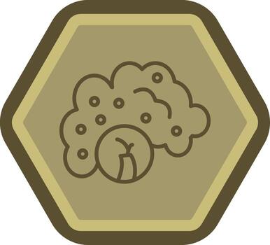 Asbestos Minimal UI Element vector