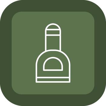 Glucose Meter Custom Line Element vector