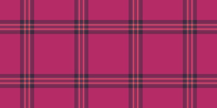 Elegant fuchsia plaid pattern. Ideal for backgrounds, textiles, crafts, or seasonal designs. Adds a touch of classic style and visual interest to any project. vector