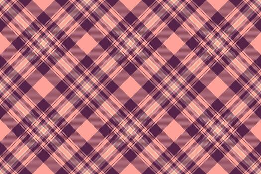 elegante tartán modelo en ciruela y durazno. sin costura diseño, ideal para tela huellas dactilares, antecedentes, o creando un clásico, eterno sensación en gráfico proyectos vector