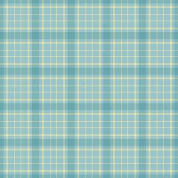 Plain texture seamless, festival check textile pattern. Length fabric tartan plaid background in pastel and cyan colors. vector