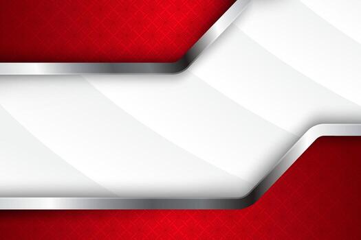 sencillo blanco rojo antecedentes ilustración para negocio resumen rojo y blanco geométrico formas antecedentes vector
