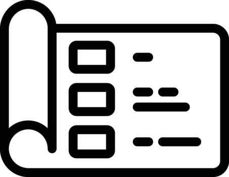 architecture icon. Simple thin line, outline of Project Management icons for UI and UX, website or mobile application vector