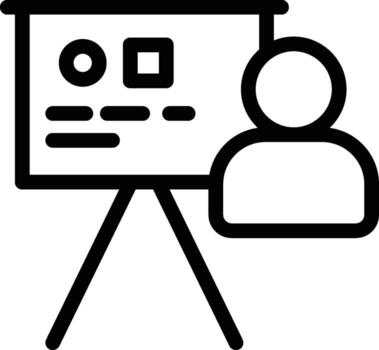 business, board, analystic icon. Simple thin line, outline of Project Management icons for UI and UX, website or mobile vector