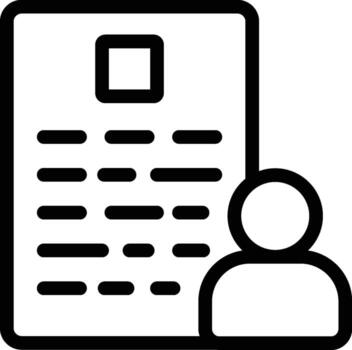 application, business icon. Simple thin line, outline of Project Management icons for UI and UX, website or mobile application on white background vector