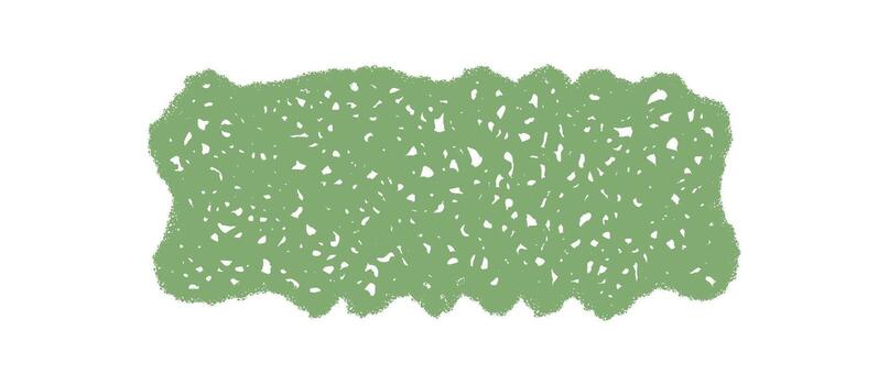 Green chalk squiggle frame with rough texture. Fluid rectangle border as grunge scribble background. Modern graphic for text decoration or template, natural and minimal. vector