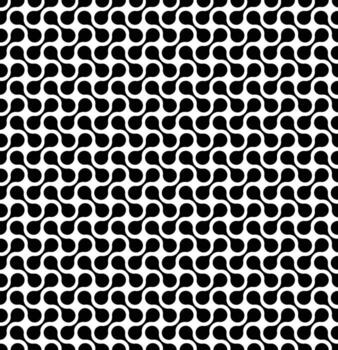 Abstract Circle Line Connect Seamless Pattern vector