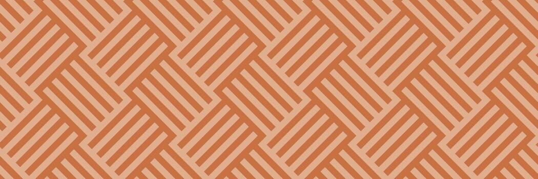 Wicker surface background. Geometric backet print seamless pattern vector