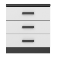 quarto gabinete isolado em transparente fundo png