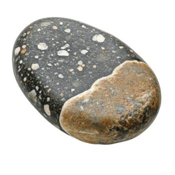 natural suave Roca con único patrones y colores aislado en transparente antecedentes png