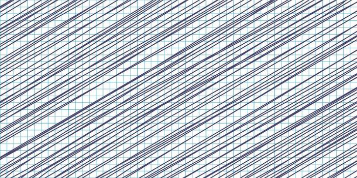 Diagonal lines cross-grid paper used for design work. vector