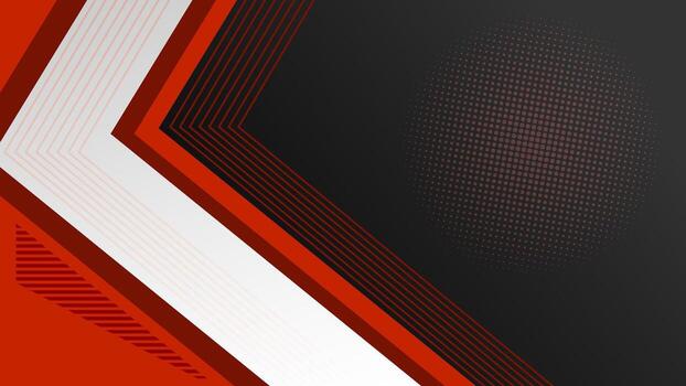 Abstract bold geometric design vector