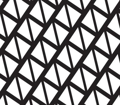 a black and white geometric pattern with diagonal lines vector