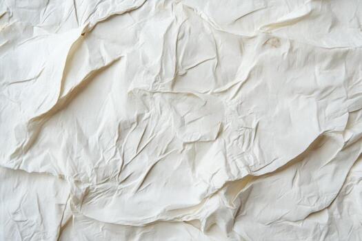 Textured white fabric with crumpled appearance creates a unique backdrop photo