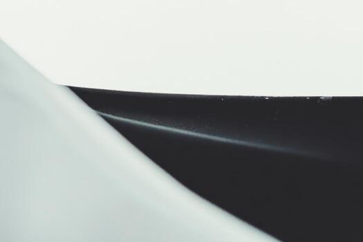 texturizado capas de negro y blanco papel crear visual contraste y profundidad foto