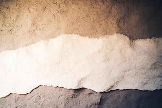 único textura de en capas barro pared en un tradicional adobe estructura foto