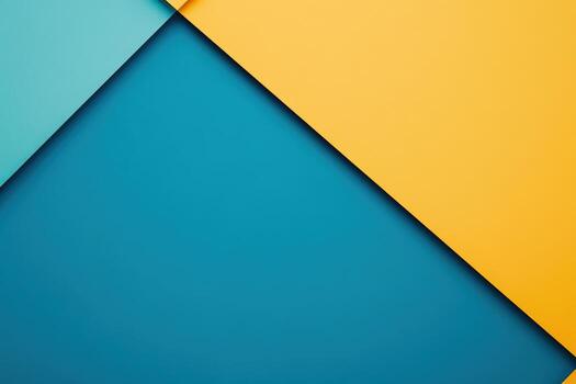 Colorful geometric shapes create a vibrant modern background design photo
