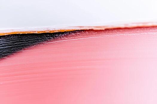 Colorful paint layers create abstract textures in a close-up art composition photo