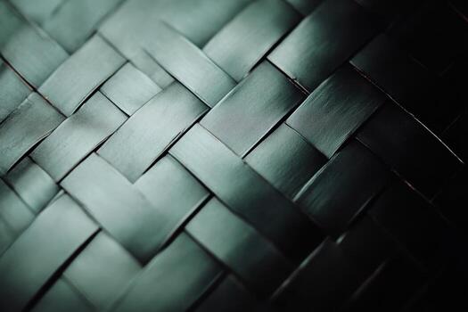 Detailed texture of woven fibers creates a striking visual effect photo