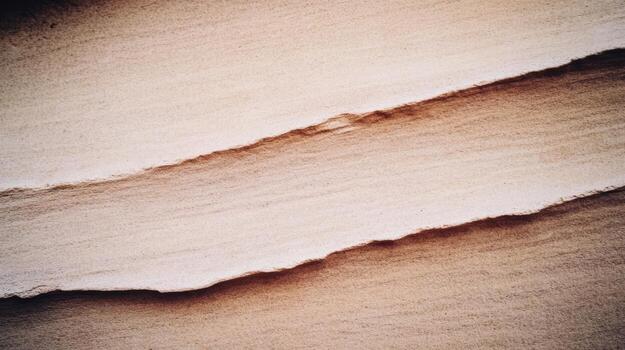 Textured layers of natural paper with soft, muted tones photo