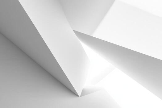 Dynamic interplay of light and shadows in a contemporary architectural space photo