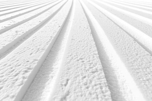 Textured white surface with parallel lines in a minimalistic design photo