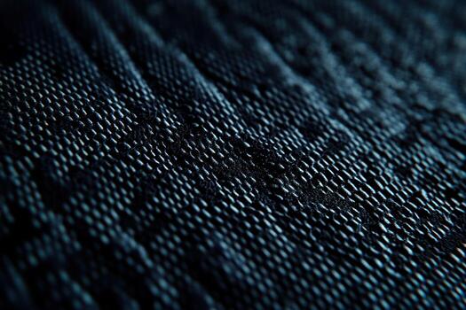 Close up view of textured fabric showcasing intricate patterns and colors photo