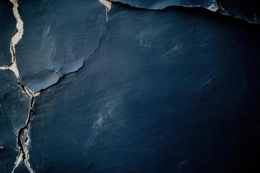 oscuro agrietado superficie con único texturas y patrones foto
