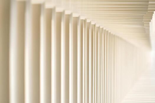 Architectural lines create an intriguing perspective in a modern space photo