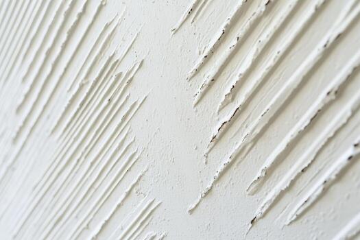 White textured wall with diagonal grooves showcasing modern design techniques photo