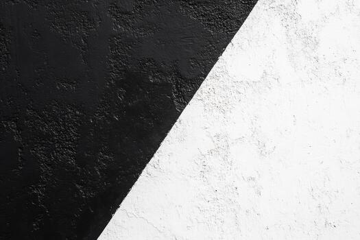 Contrast of black and white textures creating a striking visual display photo