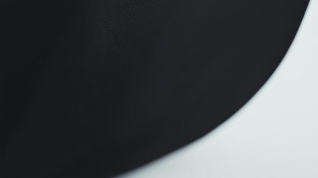 Abstract black and white composition showcasing curved shapes on a surface photo