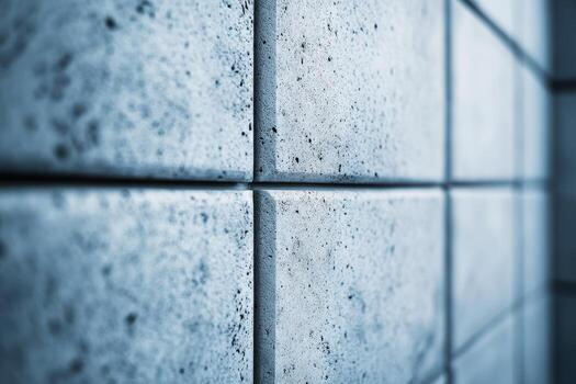 Concrete wall texture showing surface details in low light conditions photo