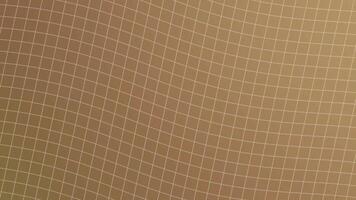 horizontal desplazamiento lazo animación de marrón a cuadros línea gráfico antecedentes video