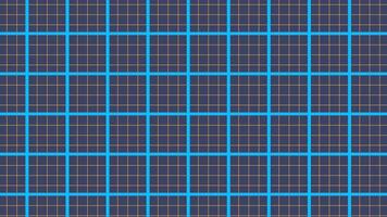 orizzontale scorrimento ciclo continuo animazione di Marrone scacchi linea video