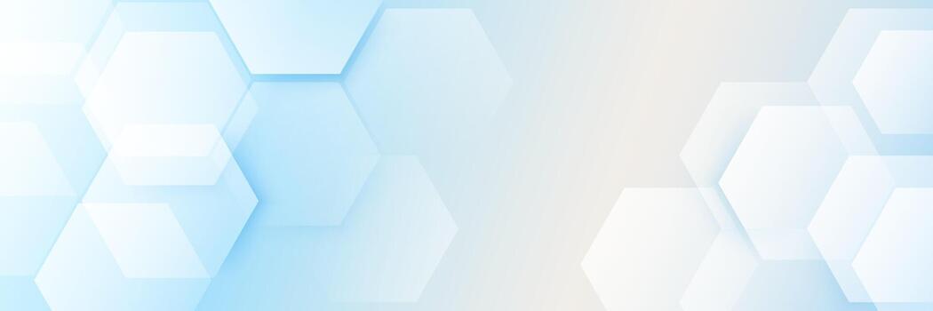 Abstract geometric hexagon shape technology digital hi tech concept background with science concept. Space for your text vector