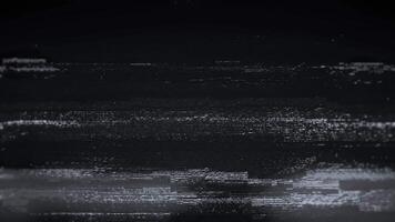 abstrakt digital ljud och tekniskt fel konst visuell effekt för dynamisk retro bakgrunder video