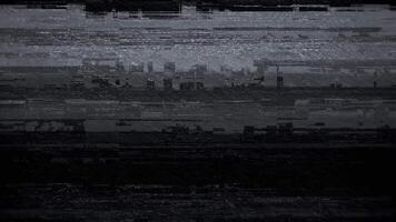 término análogo televisión estático ruido y falla interferencia en un distorsionado televisión pantalla antecedentes lazo video