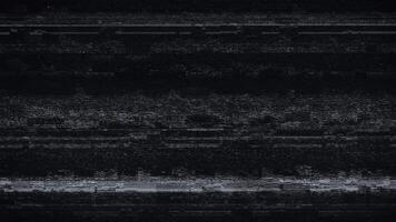 abstrakt analog TV statisk ljud och tekniskt fel effekt på en förvrängd tv skärm bakgrund video