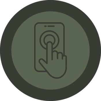 holografía agudo línea marca vector