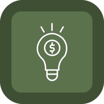 Idea Sharp Edge Style Visual vector