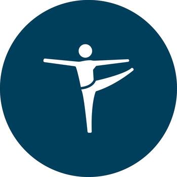 Extended HandtoBigToe Pose Utthita Hasta Padangusthasana Modern Technology Based Object vector