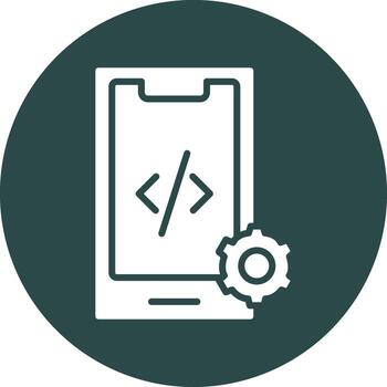 Mobile Application Modular Graphic Form vector