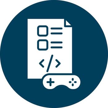 Script Flat User Interface Form vector