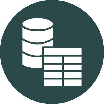 base de datos mesa isométrica web ilustración pedazo vector