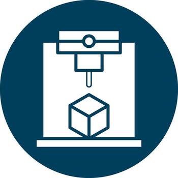 Glassware User Interface Badge vector