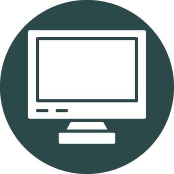 Computer User Interface Design Mark vector