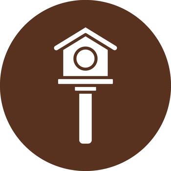 Bird Feeder Vibrant Color Visual Object vector